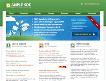 Tablet Screenshot of amplesdk.com